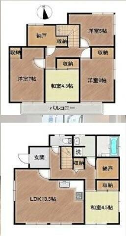detached 神奈川県愛甲郡愛川町中津 地図を見る