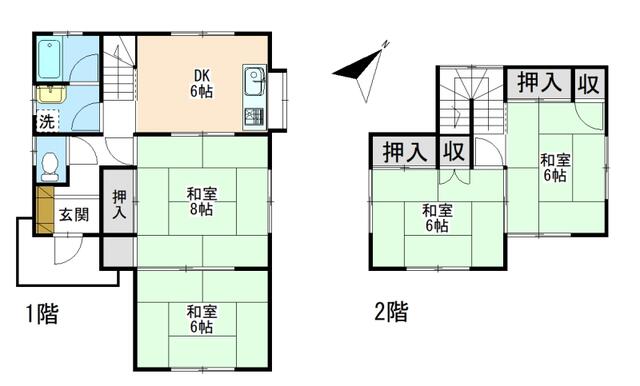 神奈川県相模原市の一戸建て | 1580万円 | 4DK | 118.15m² | Akiyama house finder
