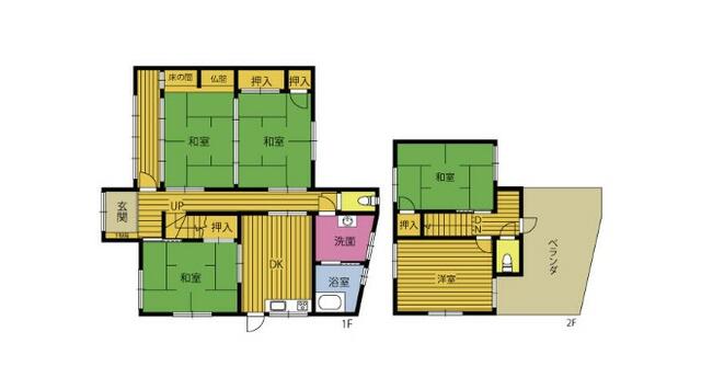 house for sale in 臼杵市, Oita | ¥4,500,000 | 5DK | Akiyama house finder