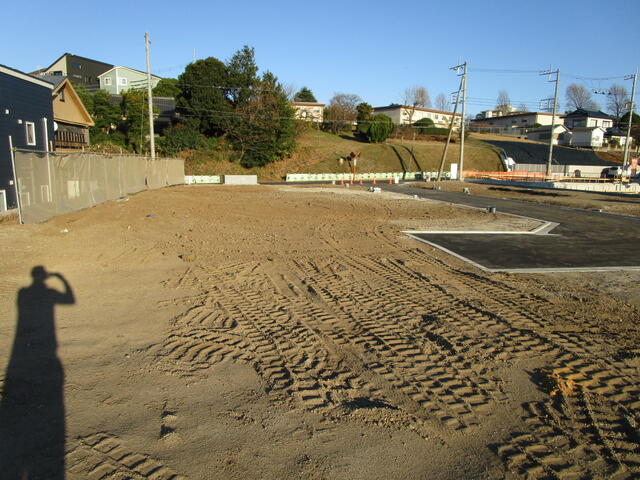 現地土地／区画６から東側を撮影。