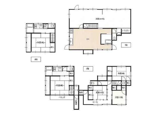 神奈川県横須賀市の一戸建て | 780万円 | 7LDK | 198.31m² | Akiyama house finder