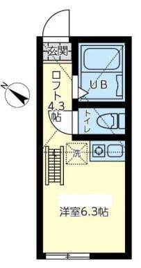 間取り図／間取図　２０２号室