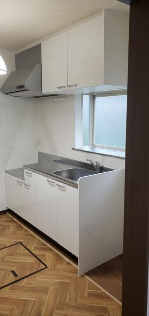 キッチン／新規交換したキッチンです。