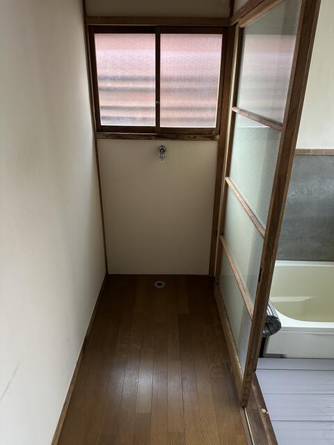 室内洗濯機置き場