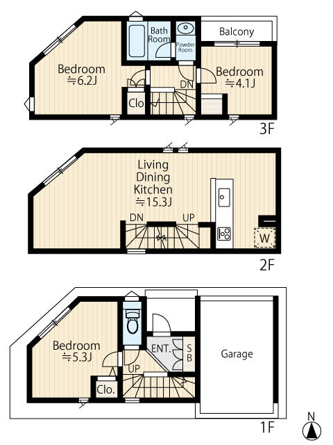 townhouse 神奈川県川崎市川崎区中島２丁目 地図を見る