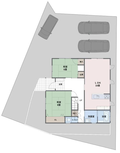 detached 新潟県南蒲原郡田上町大字川船河 地図を見る