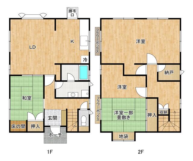 新潟県新潟市の一戸建て | 1000万円 | 3SLDK | 176.96m² | Akiyama house finder