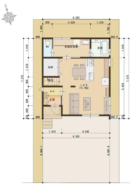 新潟県長岡市の一戸建て | 2380万円 | 3LDK | 125.98m² | Akiyama house finder