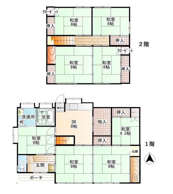 detached 新潟県南蒲原郡田上町大字羽生田