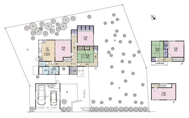 detached 新潟県胎内市桃崎浜 地図を見る