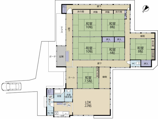 detached 新潟県新潟市南区東笠巻新田 地図を見る