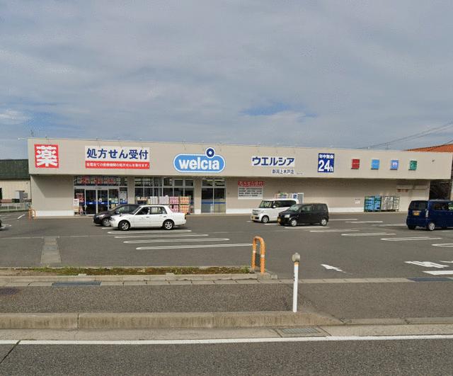 ウエルシア新潟上木戸店 (413m)