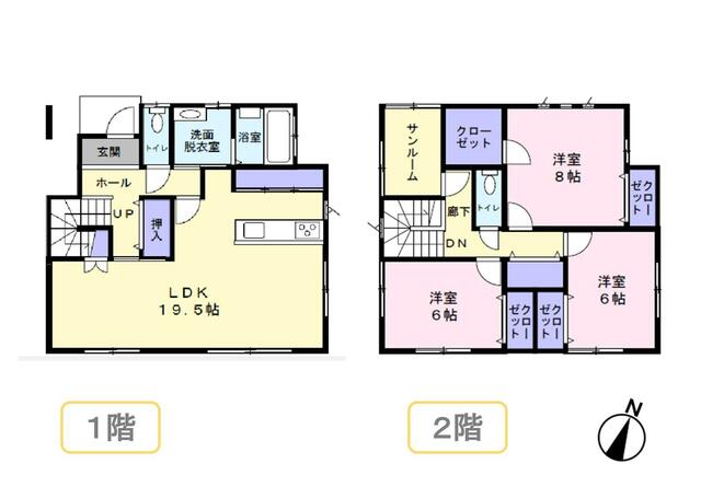 detached 新潟県北蒲原郡聖籠町大字網代浜 地図を見る