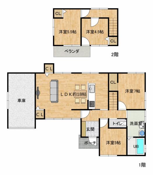 detached 新潟県五泉市二ツ柳 地図を見る