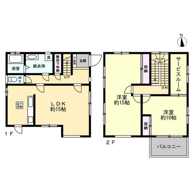 detached 富山県砺波市鷹栖 地図を見る