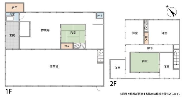 detached 富山県南砺市荒木 地図を見る
