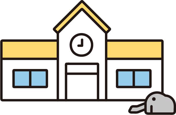 大山中央保育所 (1,485m)