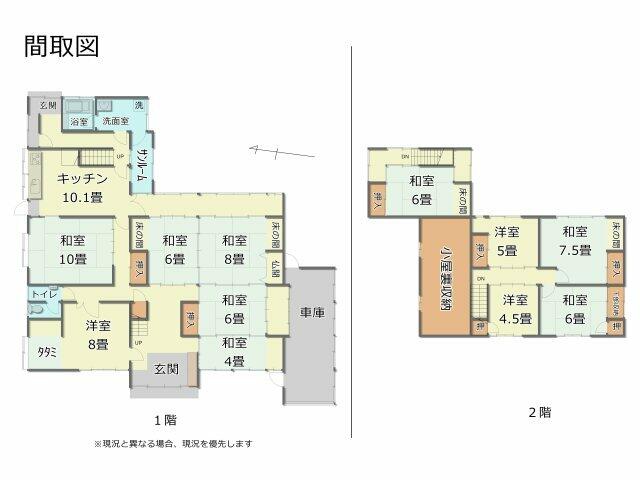 detached 富山県富山市上大久保 地図を見る