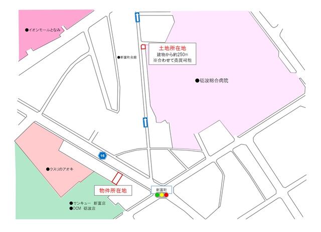 約２５０ｍ先に別途土地あり。合わせて売買可能です。