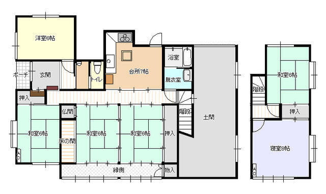 townhouse 富山県富山市草島 地図を見る
