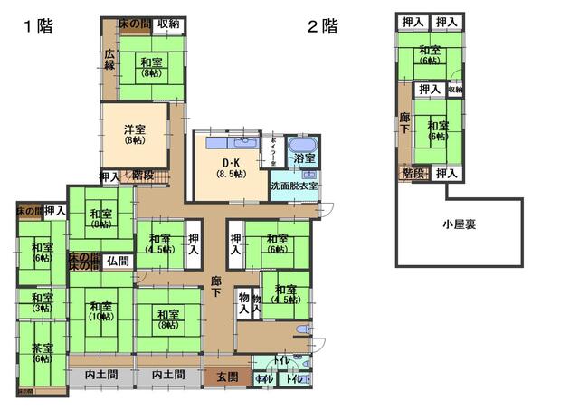 detached 富山県南砺市北野