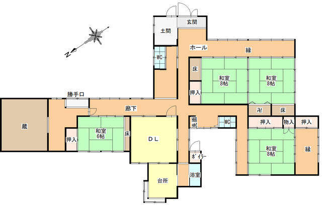 detached 富山県高岡市守護町２丁目 地図を見る