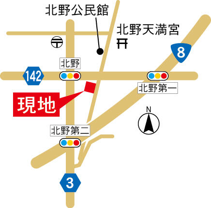 detached 富山県滑川市北野 地図を見る