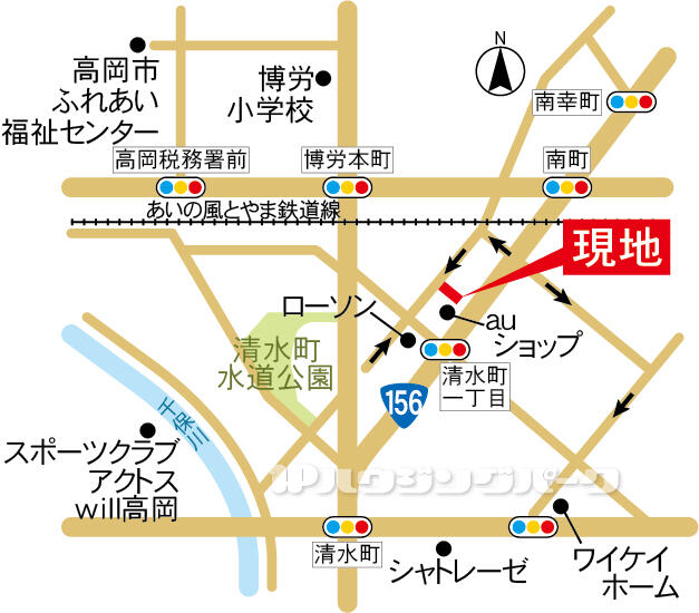detached 富山県高岡市清水町１丁目 地図を見る
