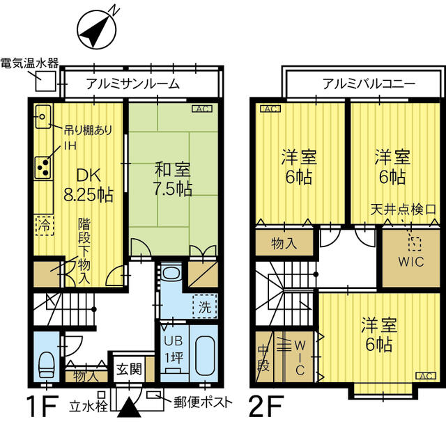 間取り図／共同住宅　間取図（Ｂ号棟）