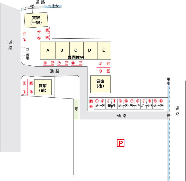 間取り図／配置図