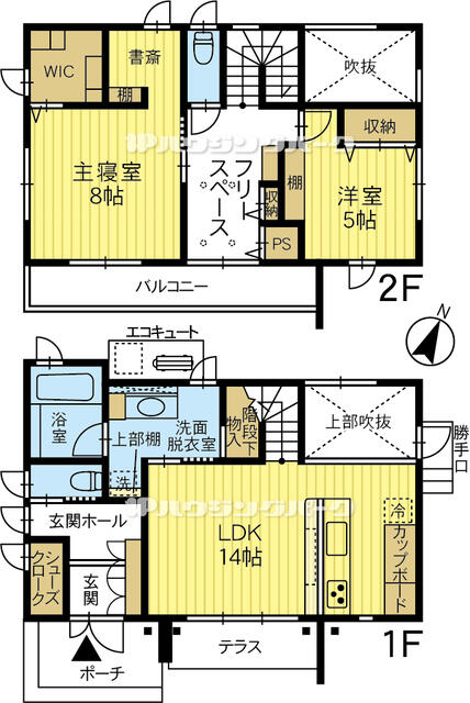 detached 富山県砺波市五郎丸 地図を見る