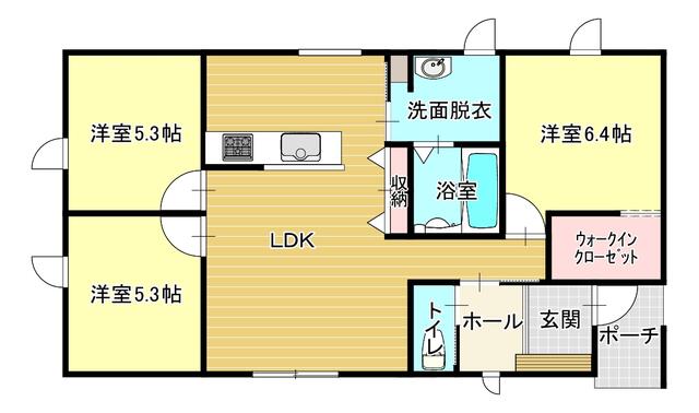 detached 富山県小矢部市金屋本江 地図を見る