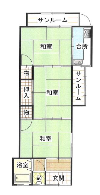 現況と異なる場合は、現況優先となります。