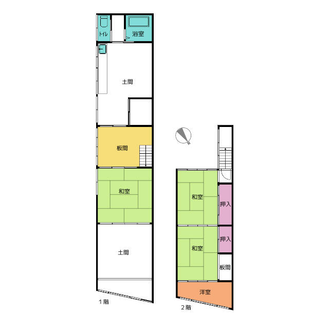 detached 富山県高岡市鴨島町 地図を見る
