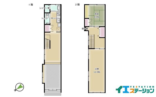 townhouse 富山県富山市八尾町下新町 地図を見る