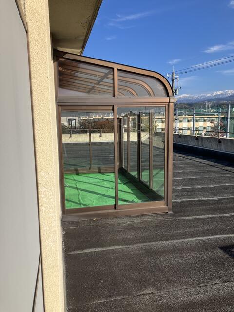 屋上　サンルーム