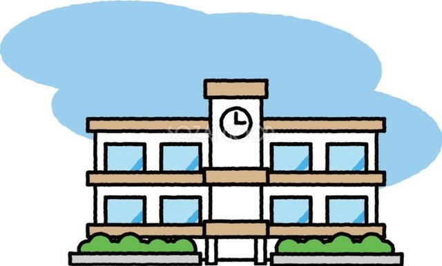 黒部市立石田小学校 (542m)