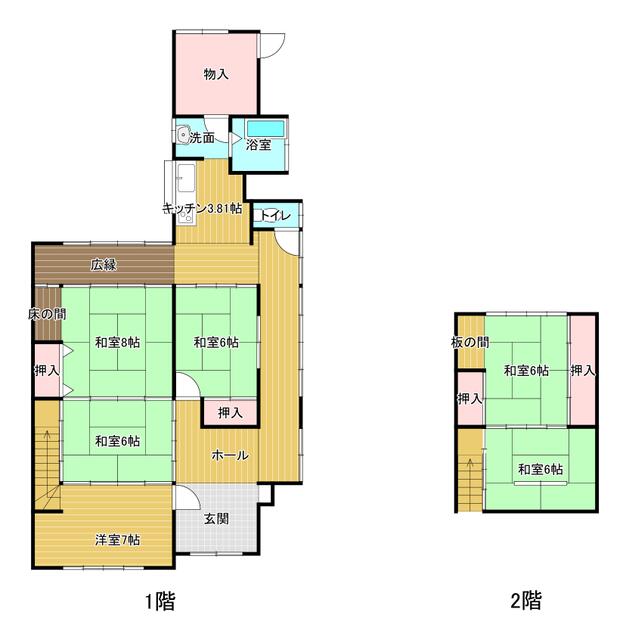 detached 富山県富山市水橋舘町 地図を見る