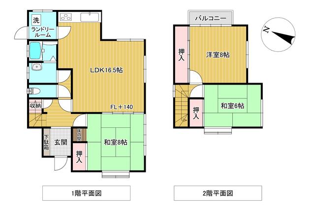 富山県富山市の一戸建て | 940万円 | 3LDK | 188.03m² | Akiyama house finder