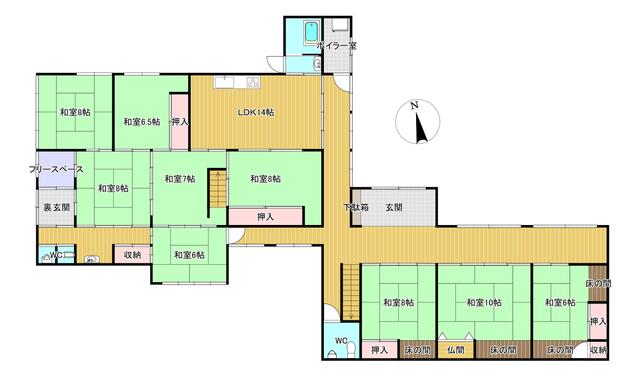 detached 富山県高岡市常国 地図を見る
