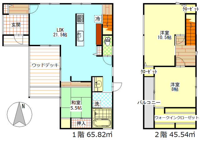 富山県射水市の一戸建て | 3490万円 | 3LDK | 207.04m² | Akiyama house finder