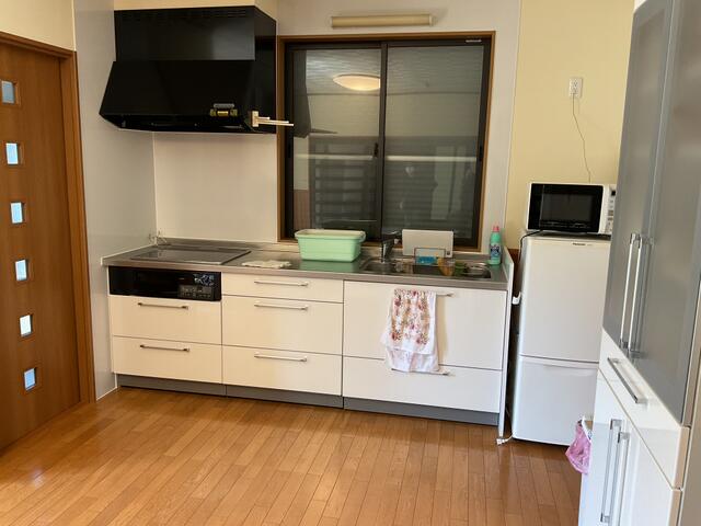 キッチン／見た目がフラットなＩＨは、キッチンをすっきり見せてくれます／撮影日2025-03-18