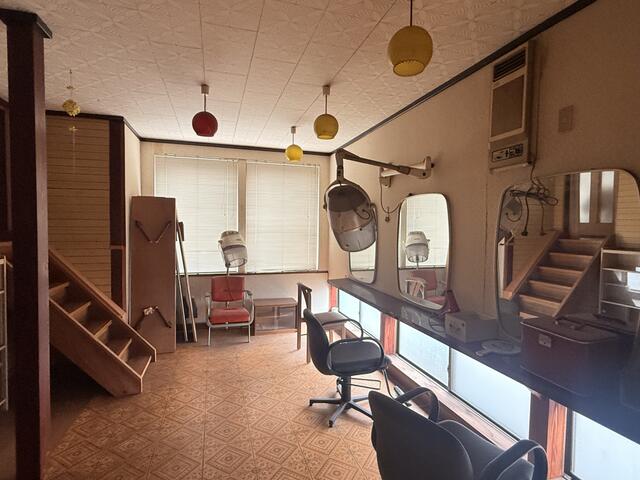 店舗（美容院）として利用していたスペース