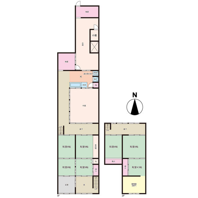 detached 富山県射水市庄西町１丁目