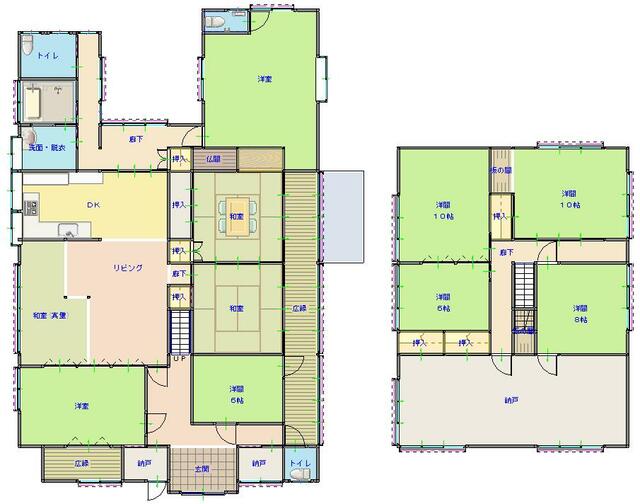 おおまかな図面（現況優先）