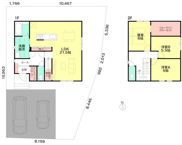 detached 石川県河北郡津幡町字津幡 地図を見る