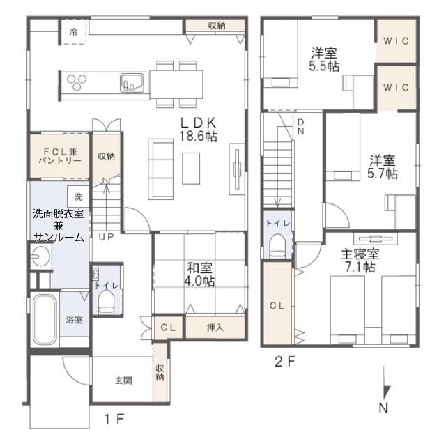 detached 石川県白山市千代野西７丁目