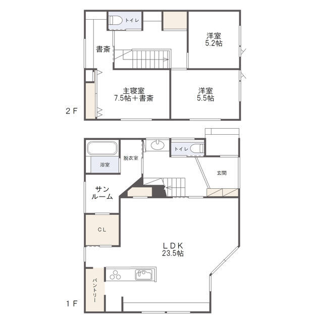 石川県白山市の一戸建て | 3000万円 | 3LDK | 154.41m² | Akiyama house finder
