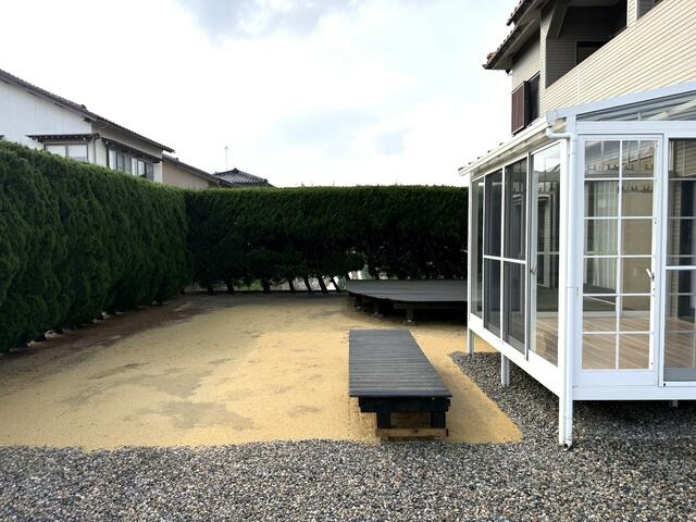 庭／広い庭があります！バーベキューも可能♪／撮影日2025-11-26