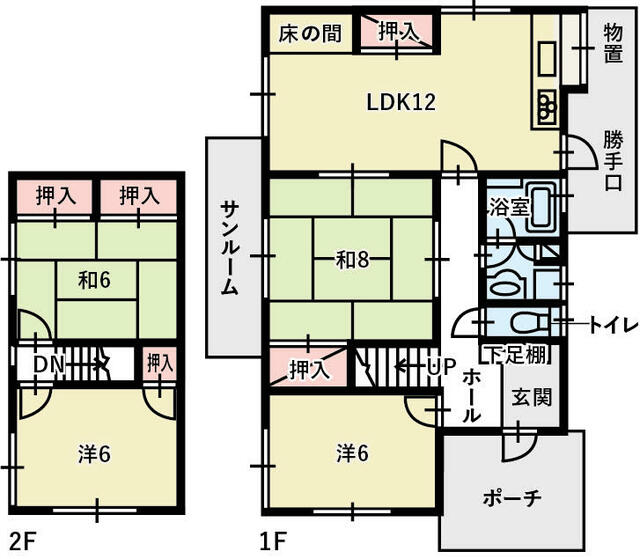 detached 石川県白山市日向町 地図を見る